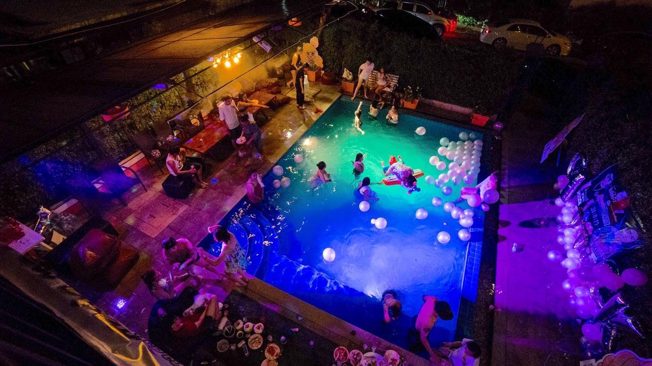 Villa Navin Jomtien Beach Exterior foto